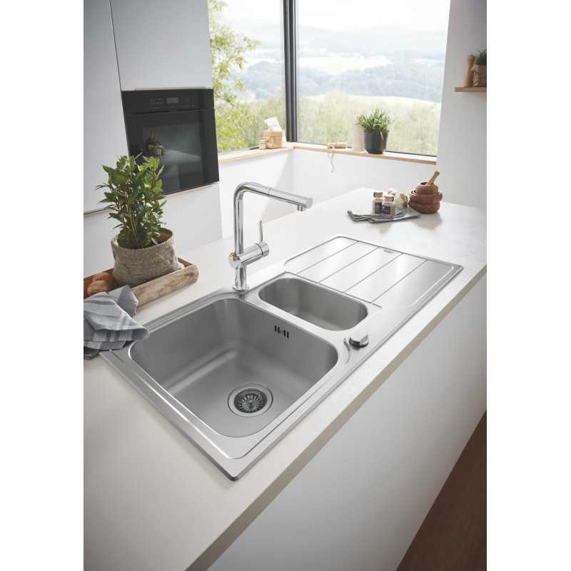 Мийка кухонна Grohe K500 нержавіюча сталь (31572SD1)