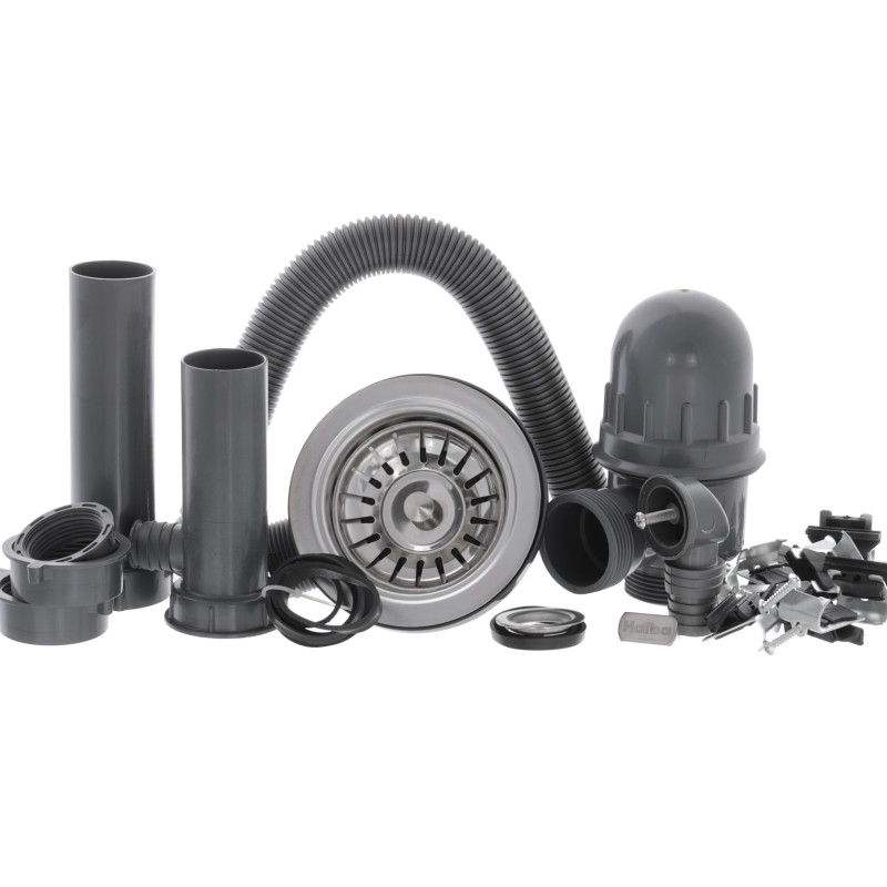 Мойка кухонная Haiba HB8104-G228 Gray