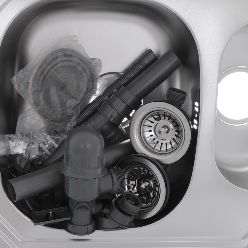 Мойка кухонная Haiba 100x50 Satin 