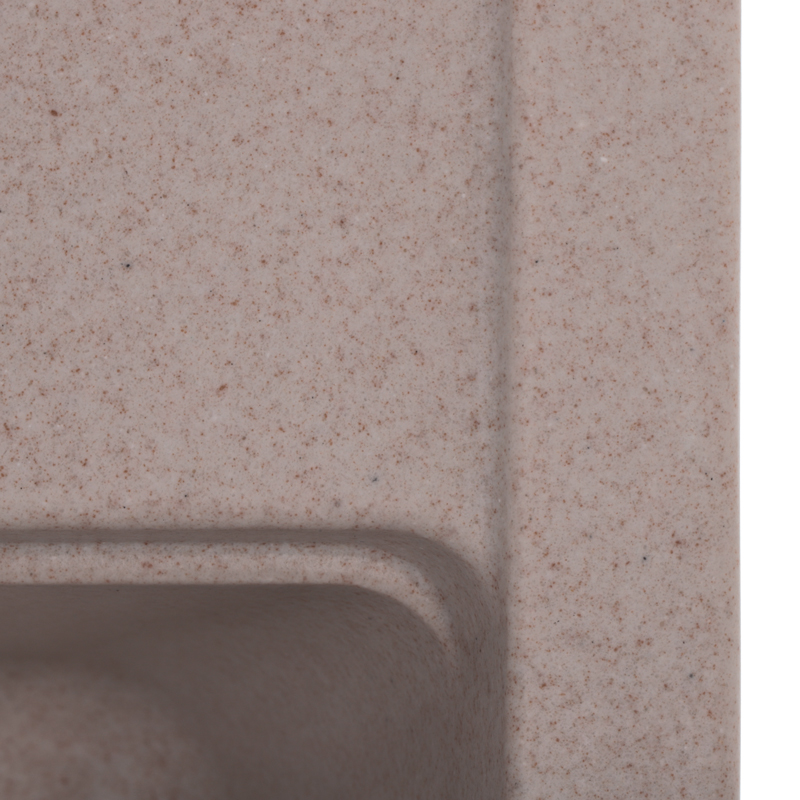 Мойка кухонная Zerix ZS-5751S-06 (бежевая)