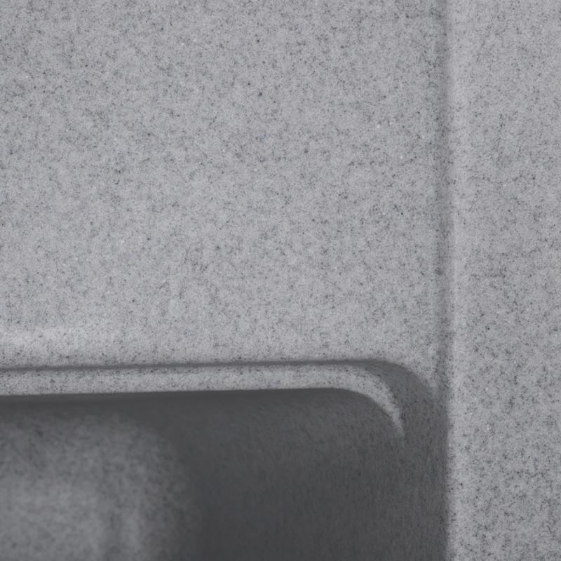 Мойка кухонная Zerix ZS-5751S-09 Серая 