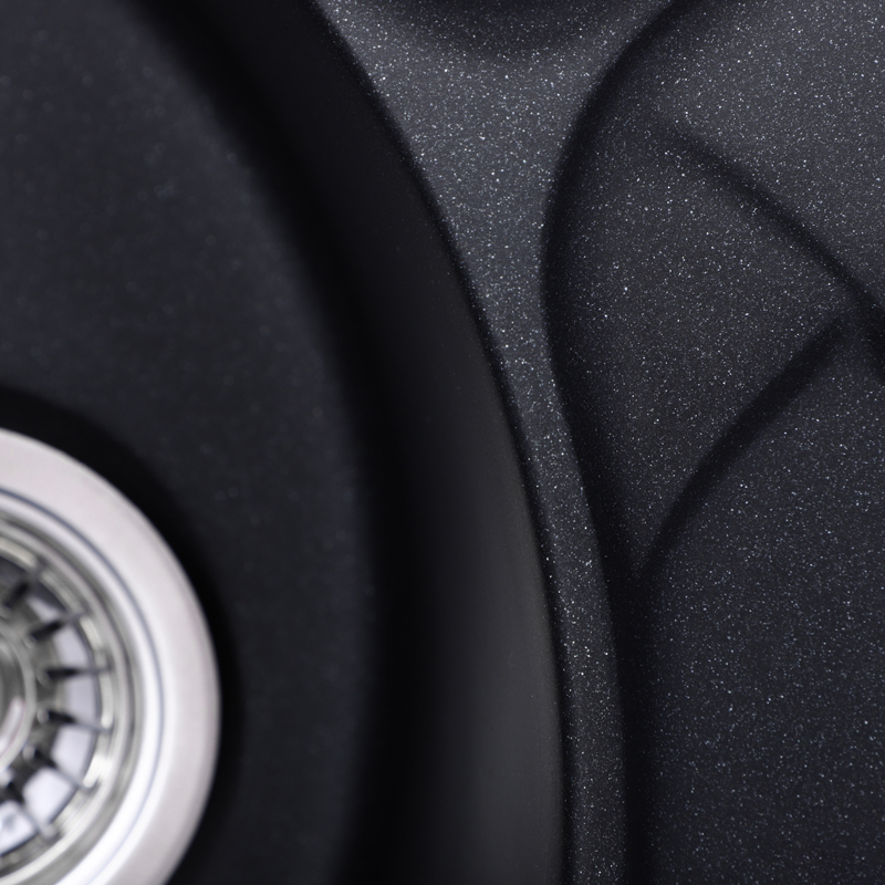 Мойка кухонная Haiba HB8310-G226 Black 780x500x220