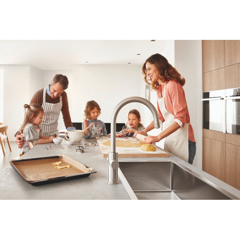 Мийка кухонна Grohe K700 нержавіюча сталь (31580SD1)