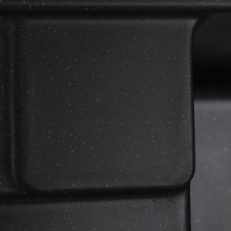 Мийка кухонна Zerix ZS-6550S-14 чорний металік 