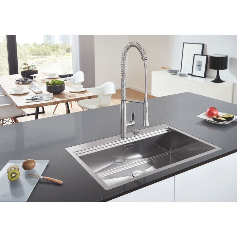 Мийка кухонна Grohe EX Sink K800 90 cm подвійна 