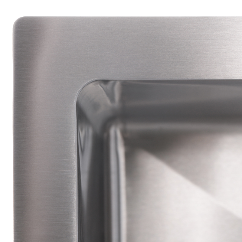 Мойка кухонная Zerix ZUS6045(1)-HM