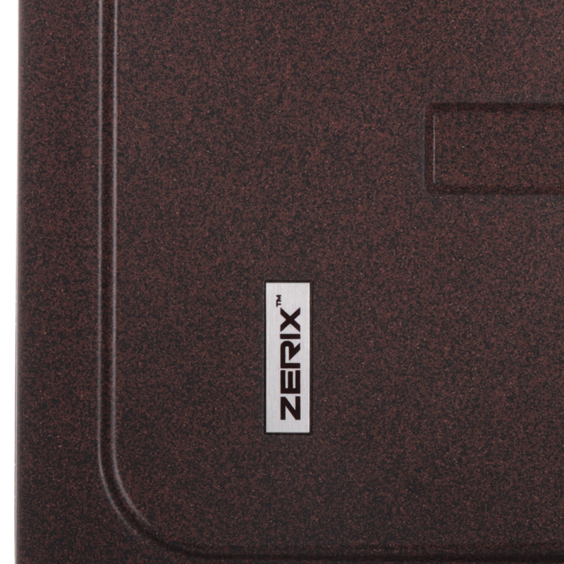 Мойка кухонная Zerix ZS-6243S-12 Коричневая 
