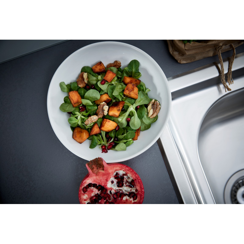 Мойка кухонная Grohe K400+ нержавеющая сталь 