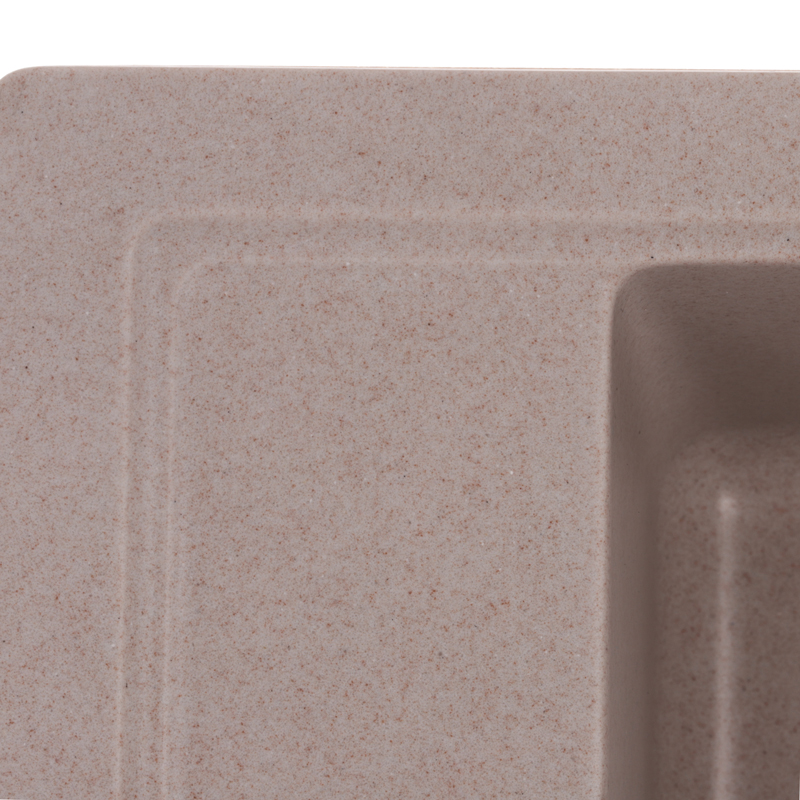 Мойка кухонная Zerix ZS-4651S-06 бежевая 