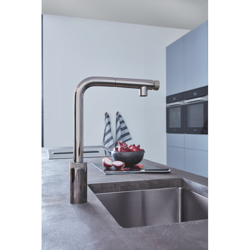 Мийка кухонна Grohe K700U нержавіюча сталь (31574AL0)