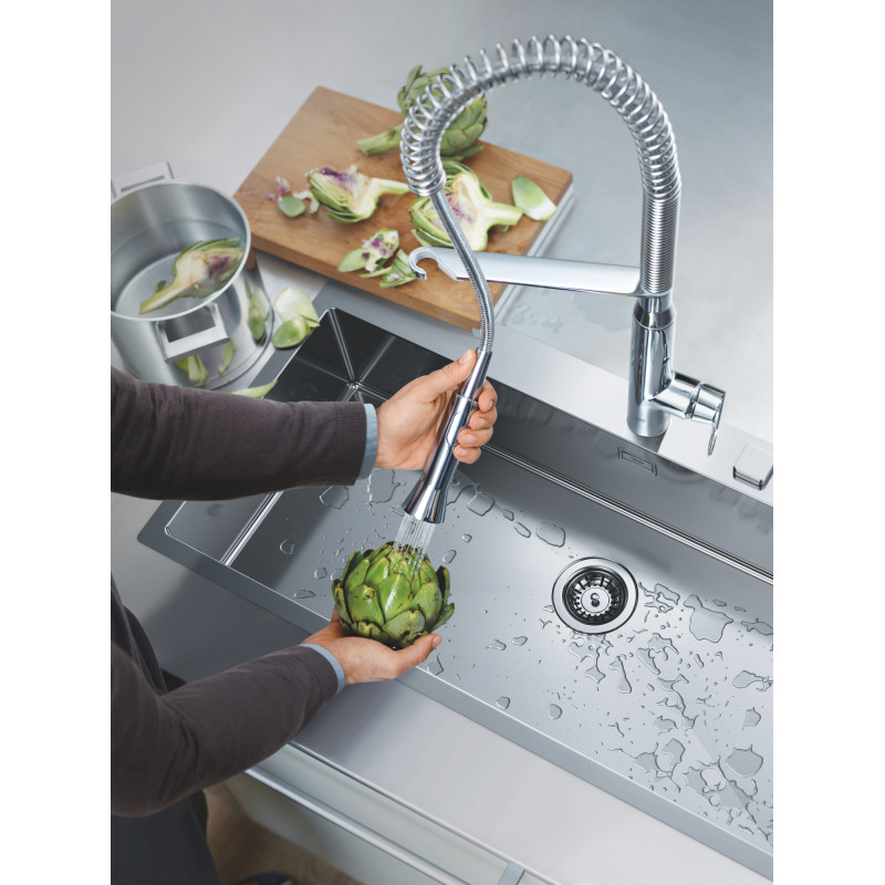 Мойка кухонная Grohe K800 нержавеющая сталь (31586SD1)