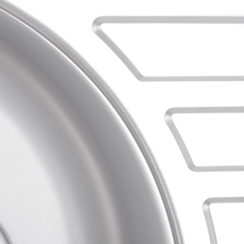 Мийка кухонна Haiba 77х50 Satin 