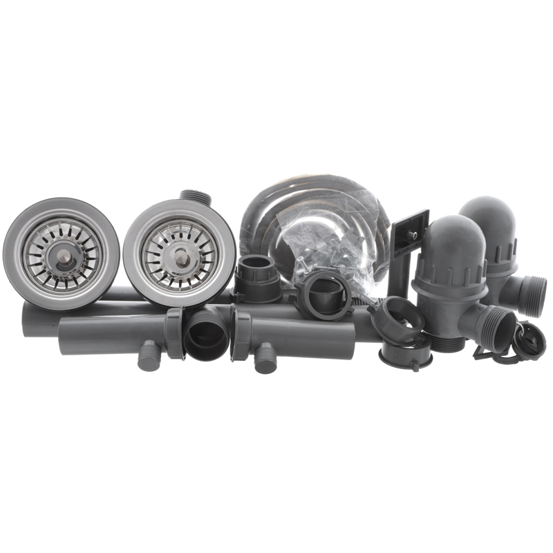 Мийка кухонна Haiba 80x49 Double Satin 