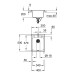 Мийка кухонна Grohe K700 композитна (31650AP0)