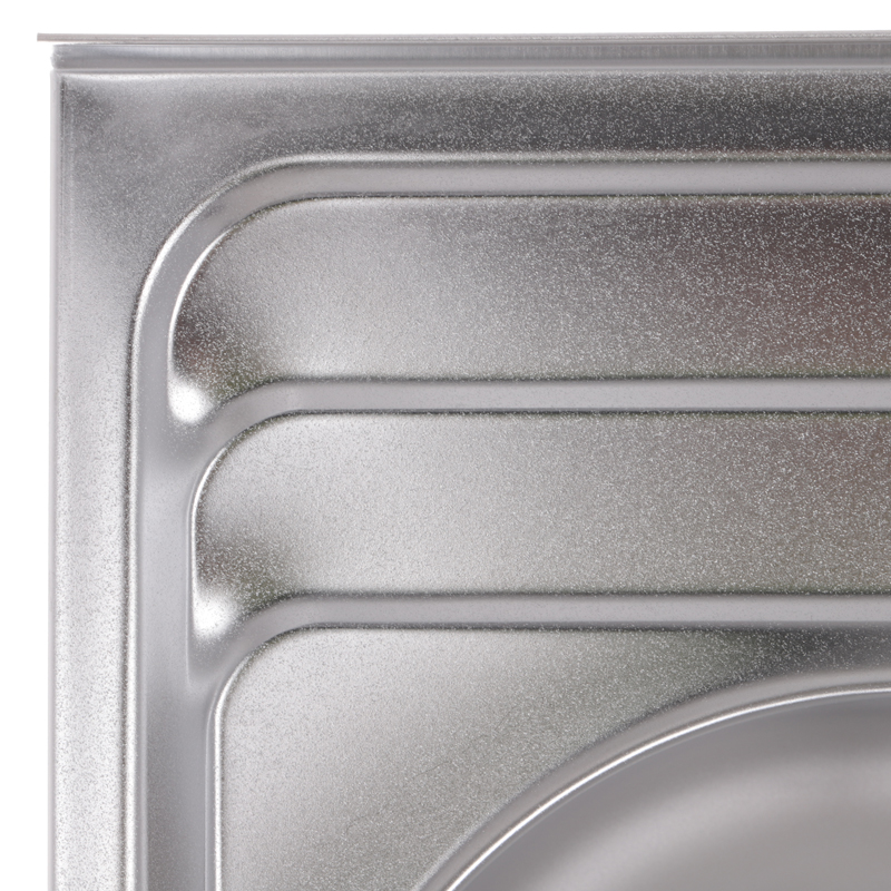 Мийка кухонна Zerix Z8060B-08-180E Satin 