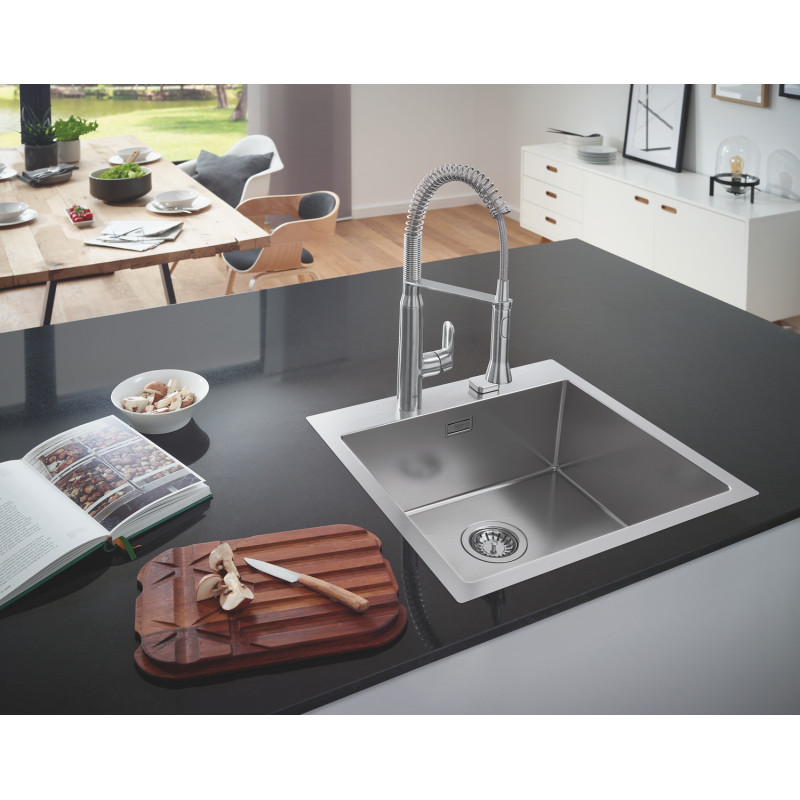 Мийка кухонна Grohe K800 нержавіюча сталь (31583SD1)