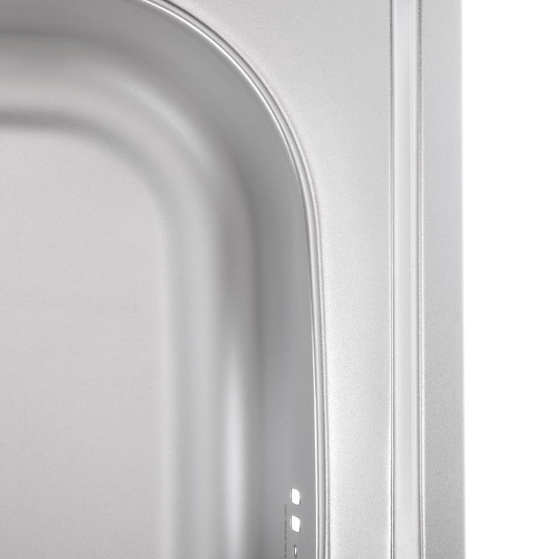 Кухонная мойка Zerix Z5050-04-160E (Satin) накладная 