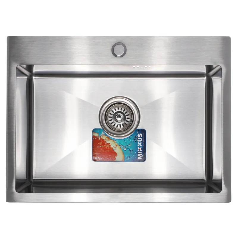 Мойка кухонная MIXXUS MX5843-200x1.0-SATIN 
