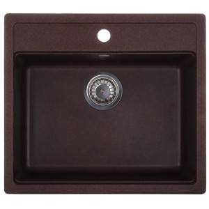 Мийка кухонна Zerix ZS-5751S-12 (коричнева)
