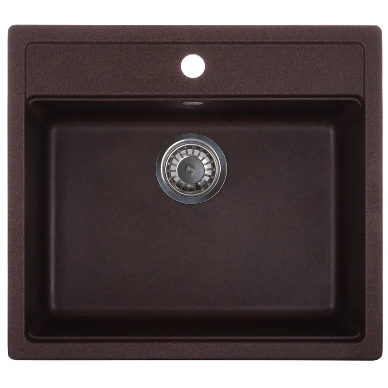 Мийка кухонна Zerix ZS-5751S-12 (коричнева)