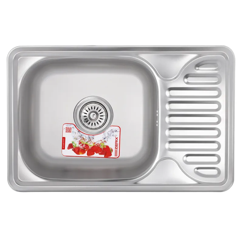 Мийка кухонна ZERIX Z6642-08-180E Satin 
