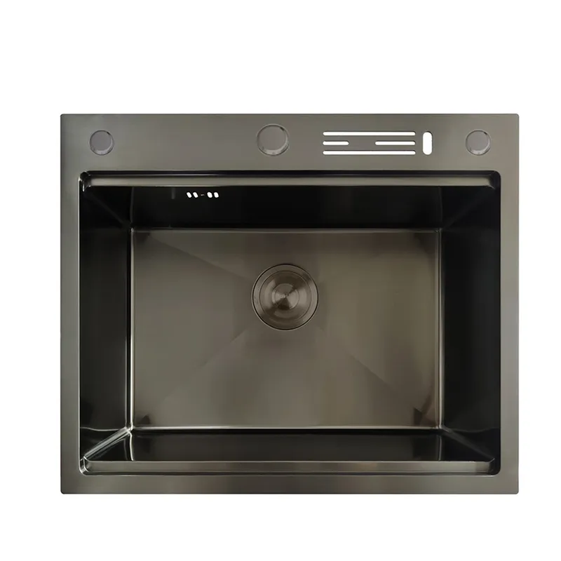 Мойка кухонная Mixxus MH6050-SK Nano-Black Графит 