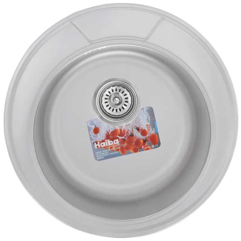 Мийка кухонна Haiba 490 (decor) 