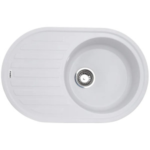Мойка кухонная Zerix ZS-7750R-01 Белая 