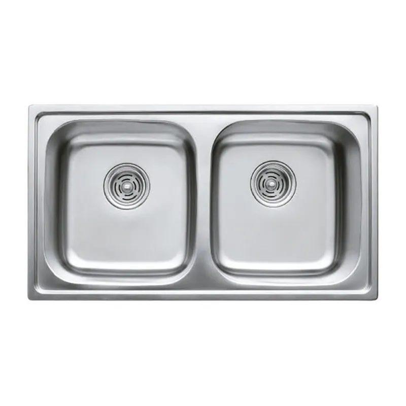 Кухонная мойка Haiba 78x43 Double Decor