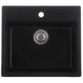 Мийка кухонна ZERIX ZS-5751S-14 Чорний металік  