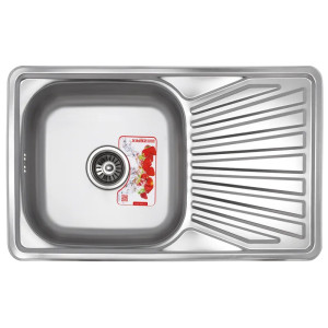 Мойка кухонная Zerix Z7848-08-180MD Micro Decor