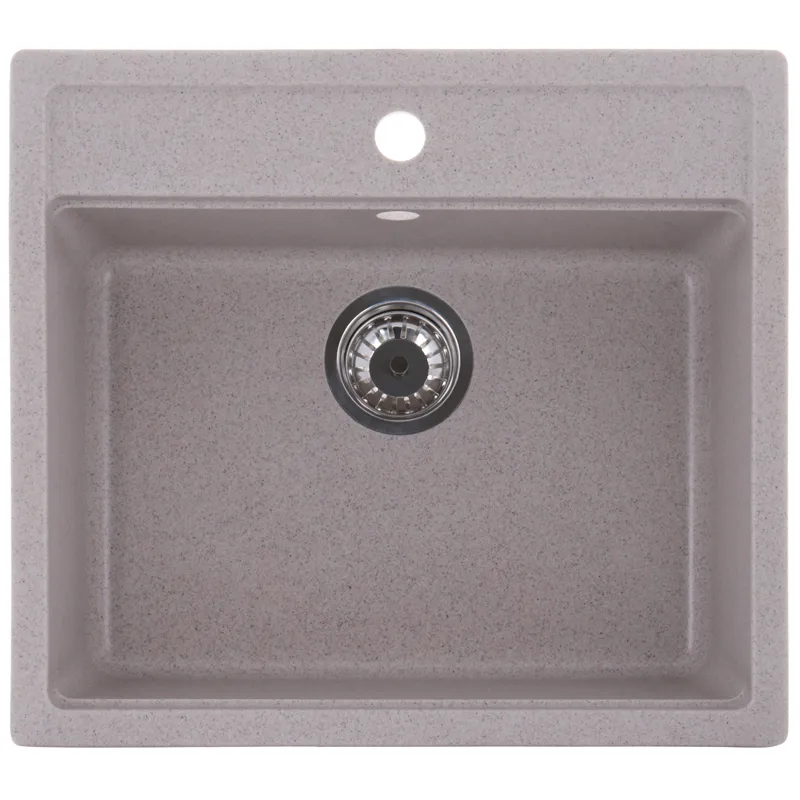 Мийка кухонна Zerix ZS-5751S-07 Мармурова 