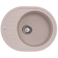 Мийка кухонна Zerix ZS-6250R-06 Бежева  