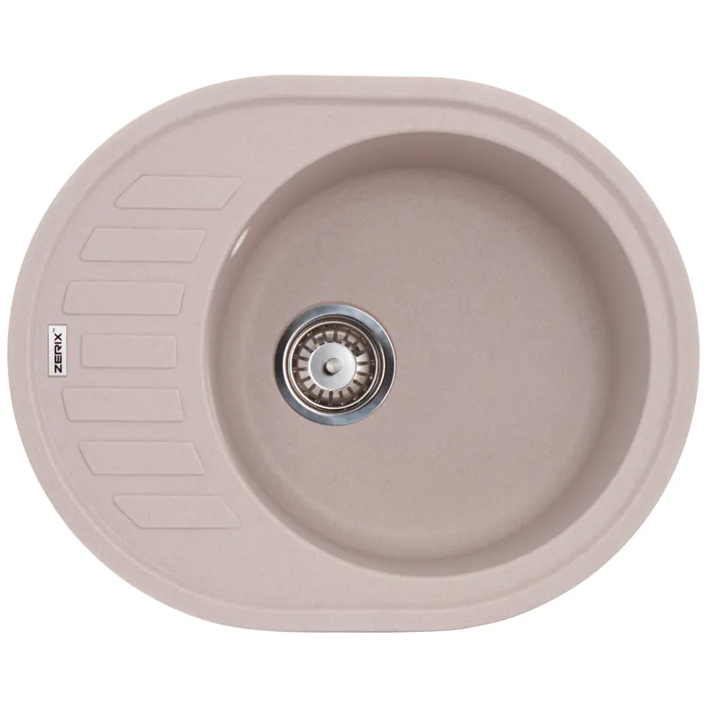 Мойка кухонная Zerix ZS-6250R-06 Бежевая 