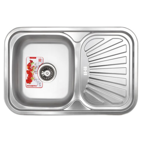 Мойка кухонная Zerix Z7549-08-180D decor Мойка кухонная Zerix Z7549-08-180D decor