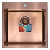 Мийка кухонна Mixxus MX5050-200x1.0-PVD бронзова 