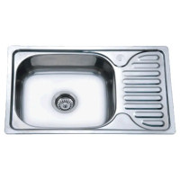 Мийка кухонна ZERIX Z6642-08-180D Decor 