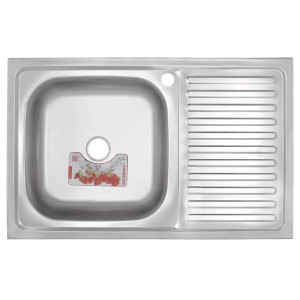 Мийка кухонна Zerix Z8050L-08-180MD Micro Decor 