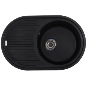 Мийка кухонна Zerix ZS-7750R-14 (чорний металік)