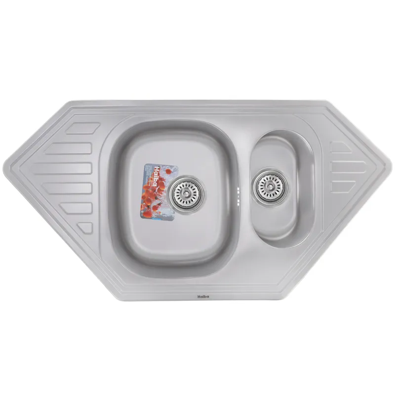 Мойка кухонная Haiba 100x50 Satin 