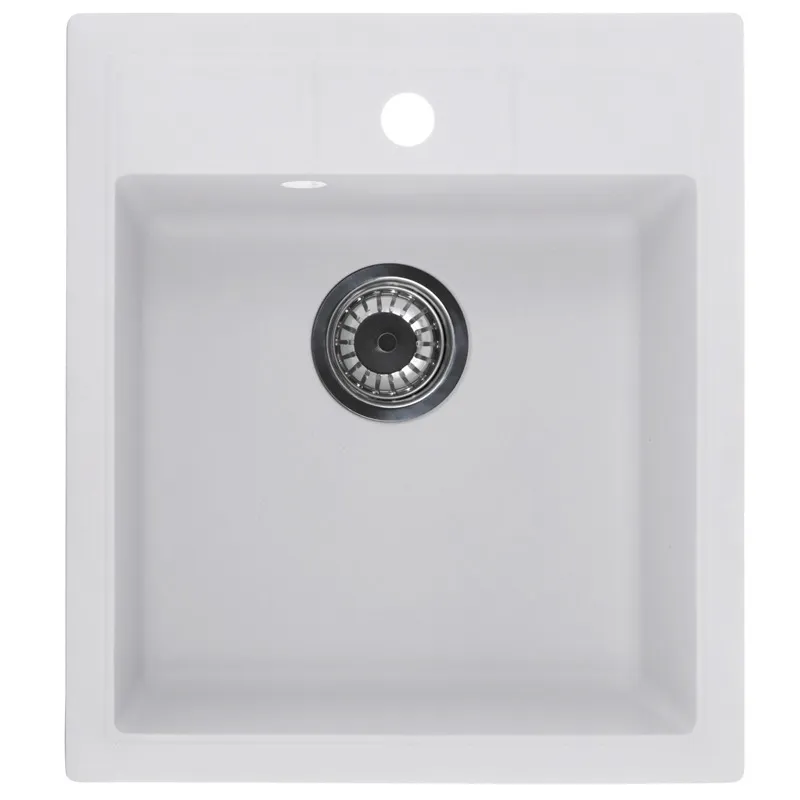 Мойка кухонная Zerix ZS-4651S-01 Белая 