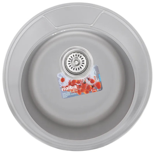 Мийка кухонна Haiba 490 Satin