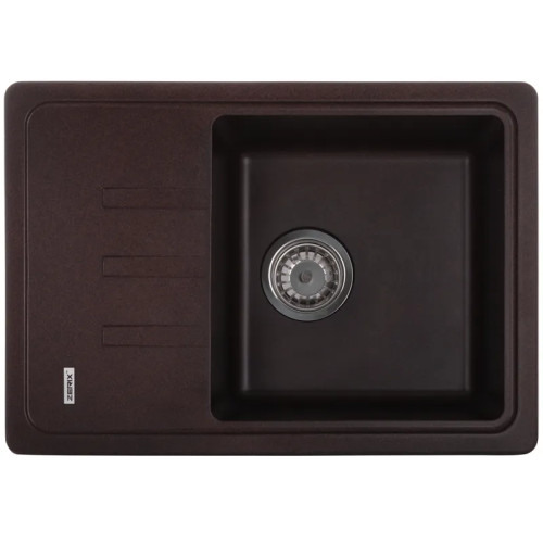 Мойка кухонная Zerix ZS-6243S-12 Коричневая 
