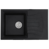 Мийка кухонна Haiba HB8104-G226 Black