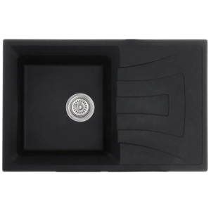 Мийка кухонна Haiba HB8104-G226 Black