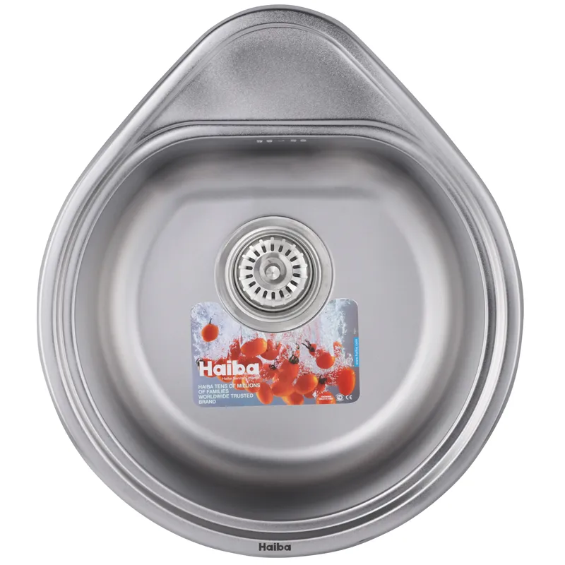 Мойка кухонная Haiba 50x44 Satin 