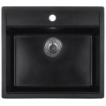 Мийка кухонна Zerix ZS-5751S-03 (чорна)