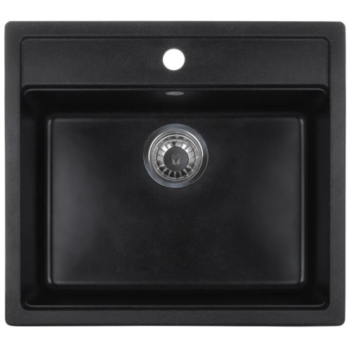 Мийка кухонна Zerix ZS-5751S-03 (чорна)
