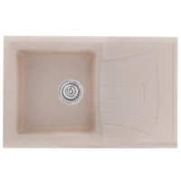 Мийка кухонна Haiba HB8104-G319 sand 780x500x200 