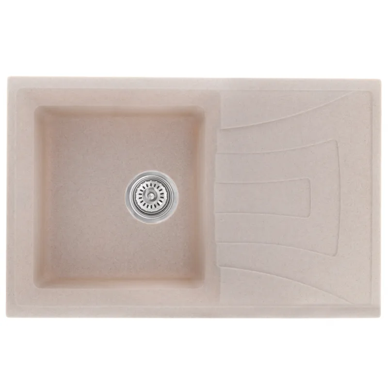 Мийка кухонна Haiba HB8104-G319 sand 780x500x200 